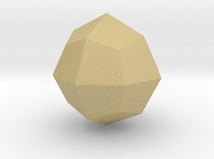 Joined Cuboctahedron - 1 Inch 3d printed