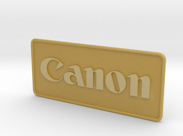 Canon Camera Patch 3d printed