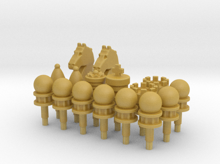 Chess Toppers 16 3d printed