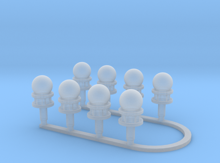 Chess Toppers - the pawns 3d printed