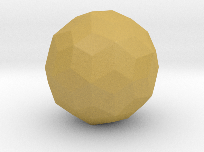 Joined Truncated Icosahedron - 1 Inch - Rounded V1 3d printed