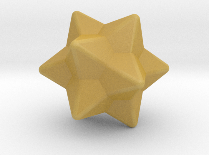 Medial Rhombic Triacontahedron - 10 mm - V2 3d printed