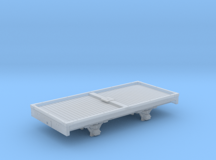 West Clare Railway flat bolster - 009 3d printed