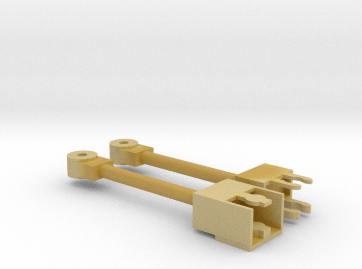 Railadventure (Tillig) coupling adapter for ICN 3d printed