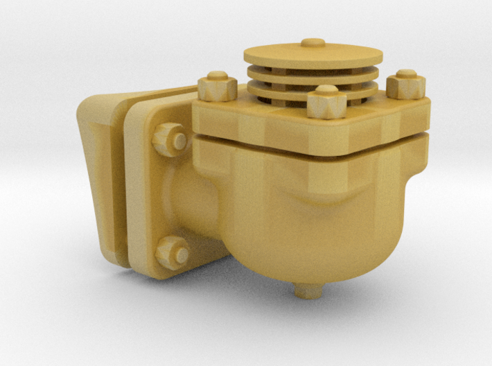 Snifter valve - RH - 3/4&quot; scale (1/16 full size) 3d printed