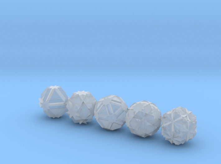 Self-Intersecting Truncated Quasi Regular Polyhedr 3d printed
