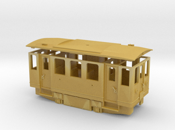 AE1 H0e / 009 electric railcar 3d printed 
