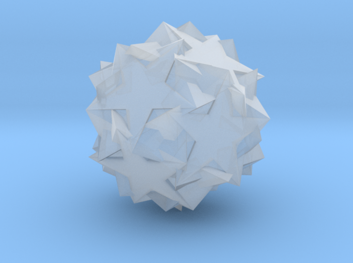 02. Inverted Snub Dodecadodecahedron - 10mm 3d printed