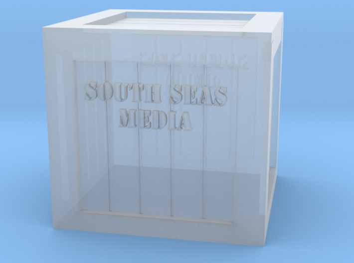 South Seas Media - Wooden Crate 3d printed