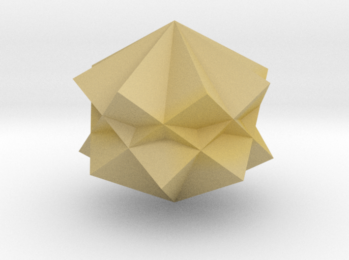 08. Octagrammic Trapezohedron - 1 Inch 3d printed
