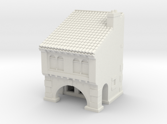 medieval house 3d printed