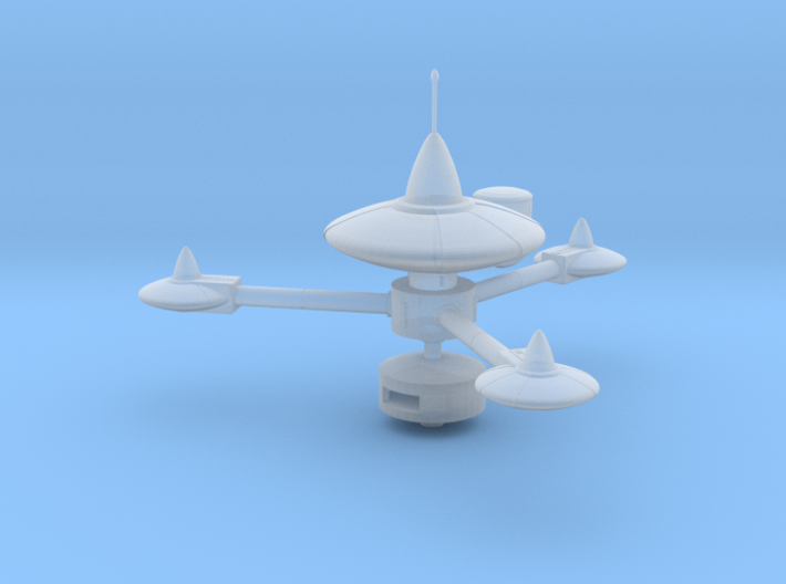2500 Deep Space K Class Station 3d printed