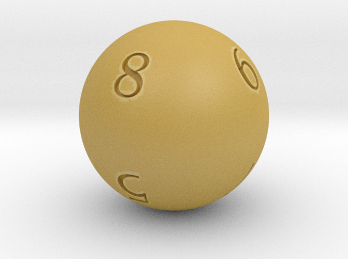 Sphere D8 3d printed