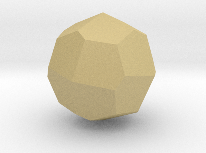 Biscribed Pentagonal Icositetrahedron (Dextro)10mm 3d printed
