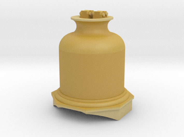 Ho Scale - Dual Valve Schenectady Steam Dome 3d printed