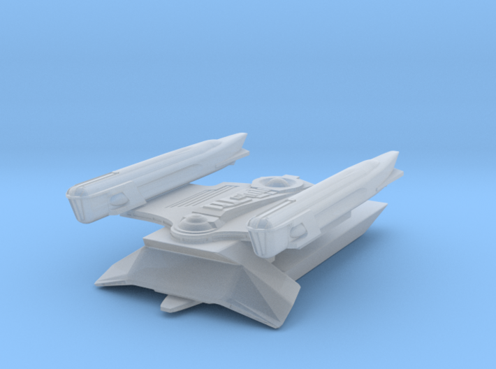 USS Falcon Heavy Courier 3d printed