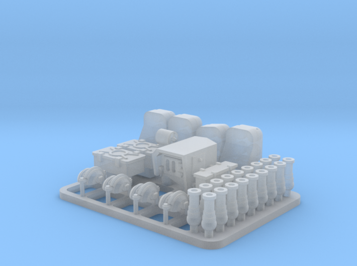 1:72 T-55AM Merida update set-selected parts only! 3d printed