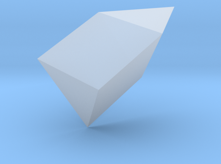 07. Elongated Triangular Pyramid - 1in 3d printed