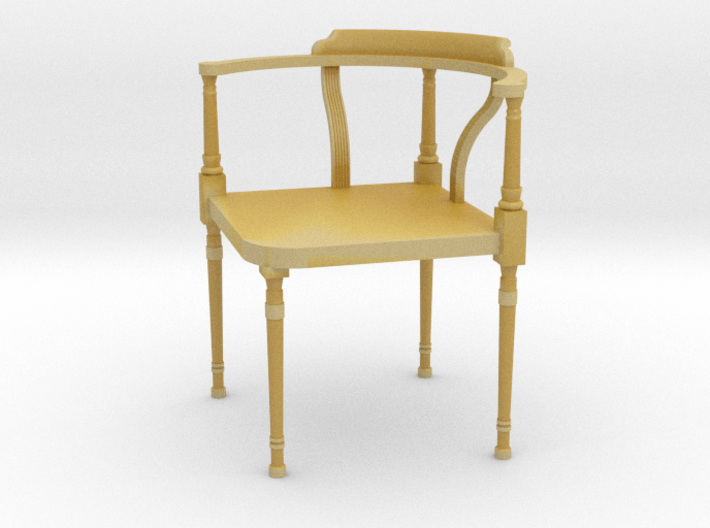 Antique Corner Chair 3d printed