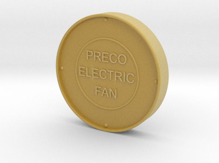 PRECO Electric Fan 1.4&quot; Dia. 3d printed