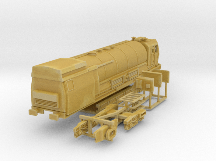 H01A - SBB LRZ Tank - Body Shell 3d printed 