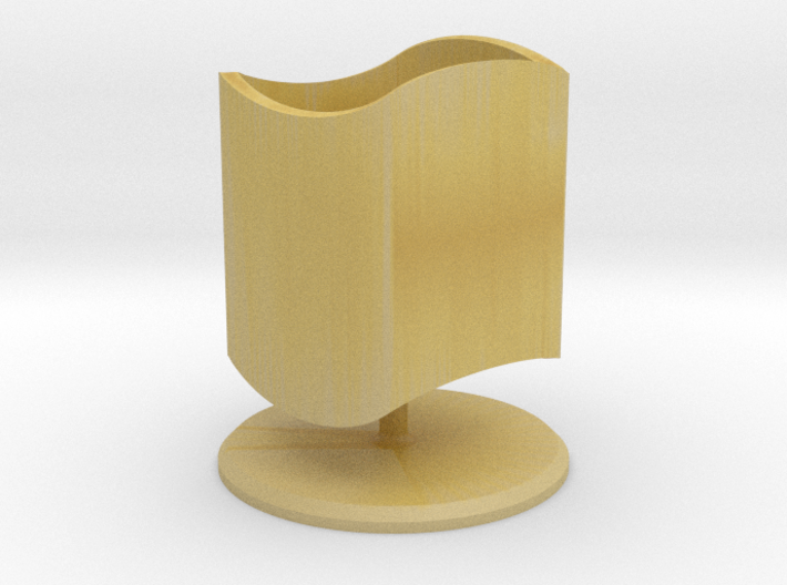 Ambiguous Cylinder with Stand (updated version) 3d printed