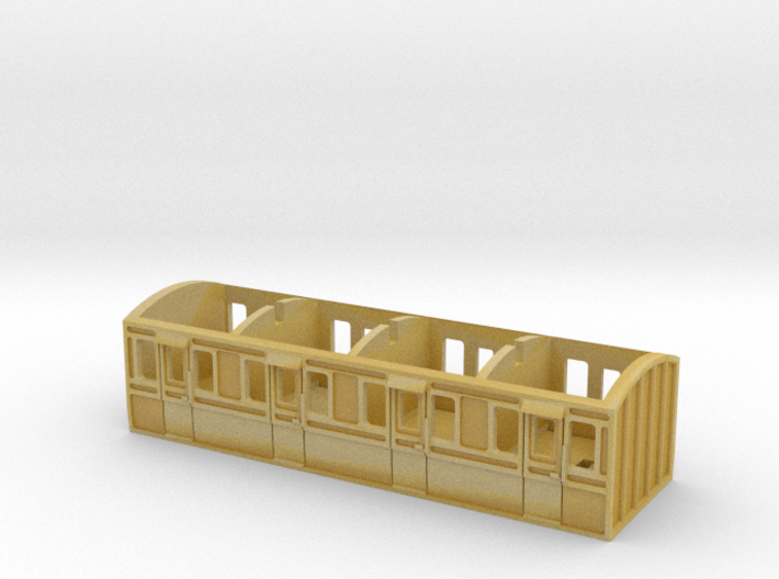 Red Composite Coach N Gauge (TOMIX Chassis) 3d printed