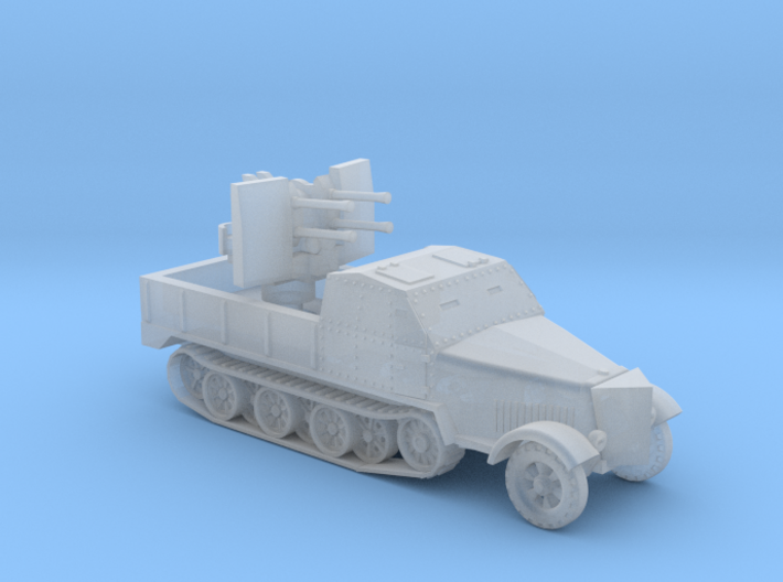 Sd.Kfz. 7/1 Flakvierling 38 (traveling ver.)1/144 3d printed