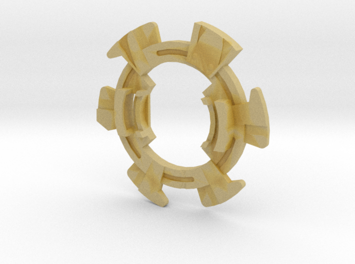 Bey Blade Hunters' Attack Ring 3d printed