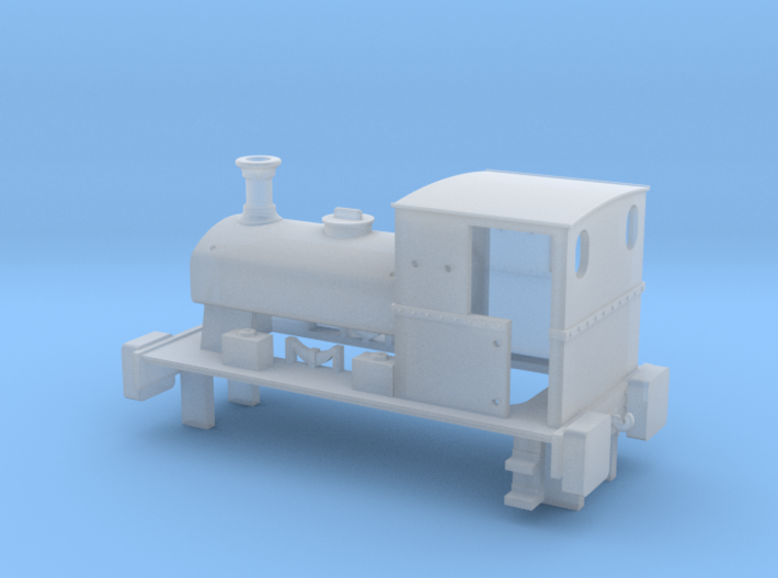 N Gauge Andrew Barclay 11&quot; loco (for RTR chassis) 3d printed