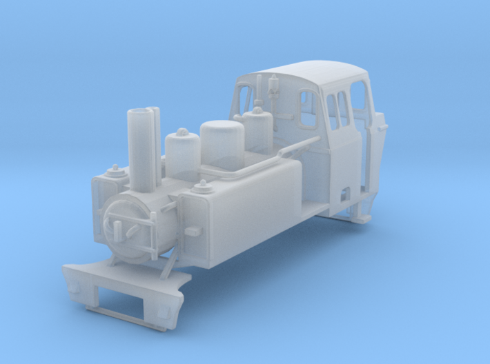 FR ALCO 2-6-2 loco Mountaineer with SB3 boiler 3d printed