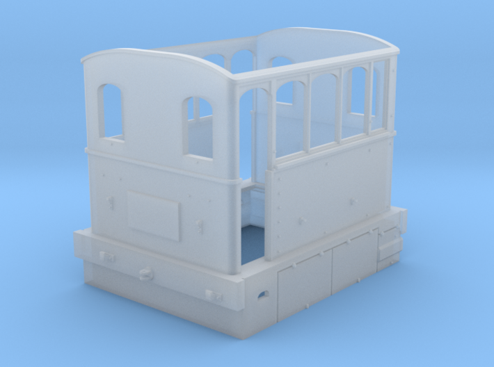 Wantage Tramway Matthews tram body only 4mm scale 3d printed