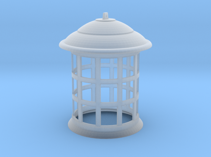 1/10 Scale TARDIS Lamp w/ Bottom Hole v.2 3d printed
