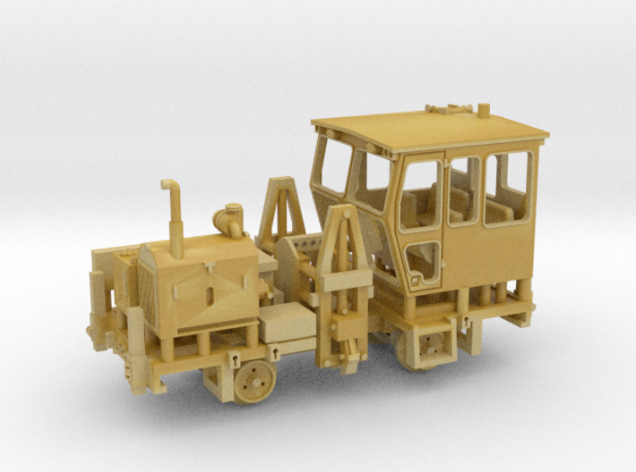 N Scale Spike Puller, Extended Cab 3d printed