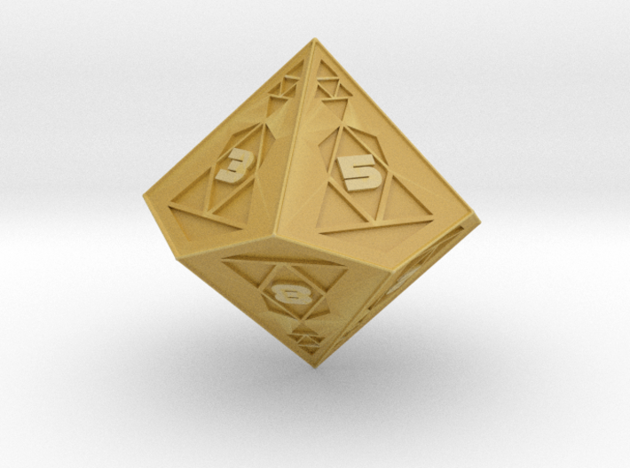 Holocron D10 Plastic 3d printed