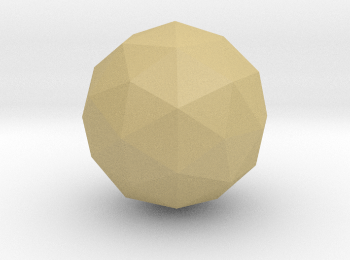 02. Geodesic Icosahedron Pattern 2 - 1in 3d printed