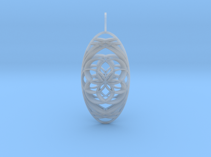 Aura Glow (Seed of Life, Double-Domed) 3d printed
