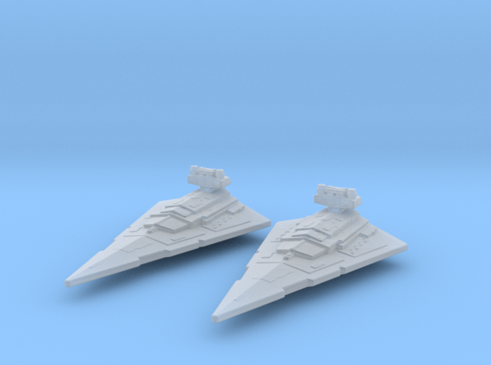Imperial-II Class Star Destroyer 1/50000 x2 3d printed 