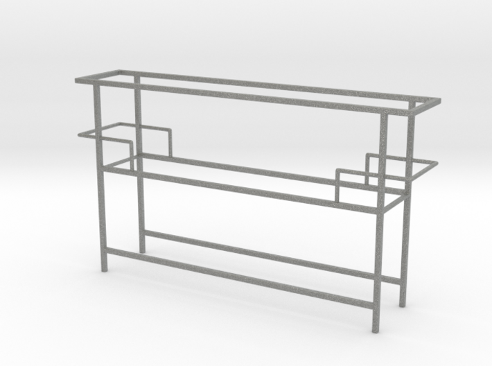 Miniature Luxury Bar Console Table Frame 3d printed