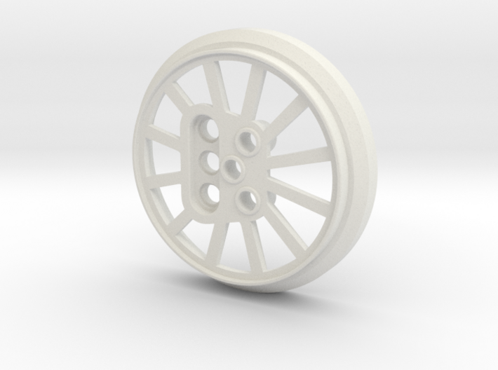 7R Train Wheel, Technic Compatible 3d printed