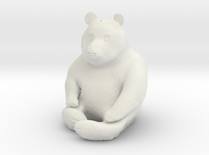 Panda Statuette 3d printed