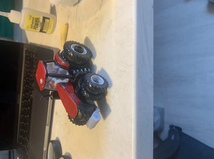 1/64 Magnum tractor weights 3d printed 