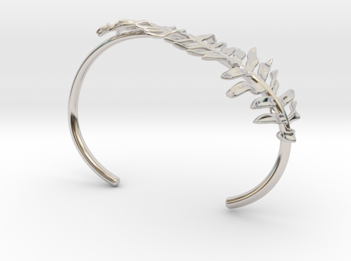 Sword Fern Bracelet 3d printed