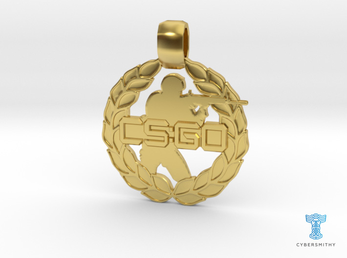 CS:GO - Soldier Pendant 3d printed 