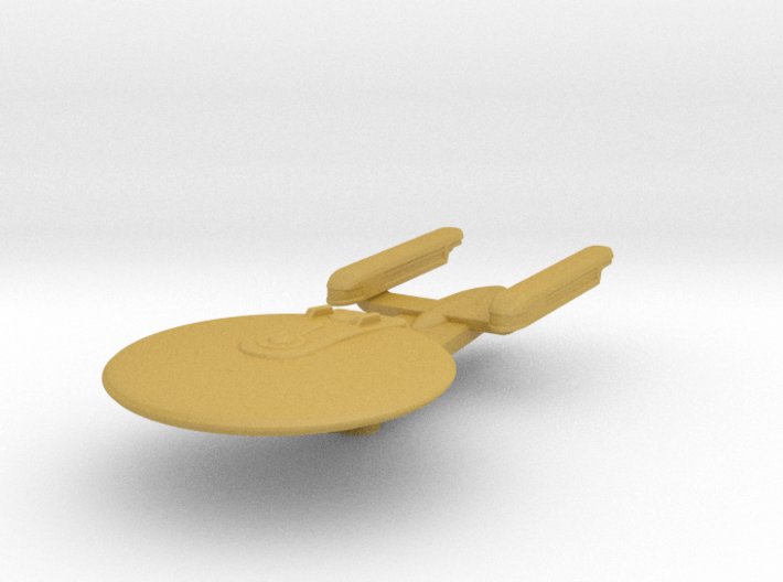 Excelsior Study II (2 nacelles) 1/7000 Attack Wing 3d printed