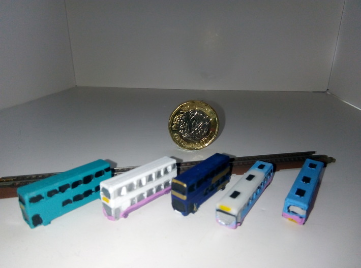 T gauge Scale 1.450 Bus Olimpic Class 3d printed