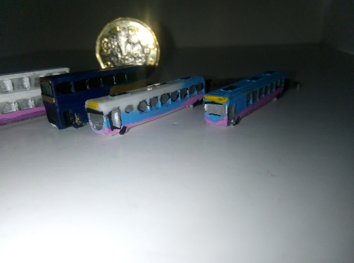 T gauge Scale 1.450 Bus Olimpic Class 3d printed 