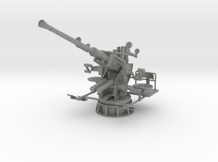 1/30 USN Single 40mm Bofors Elevated 3d printed