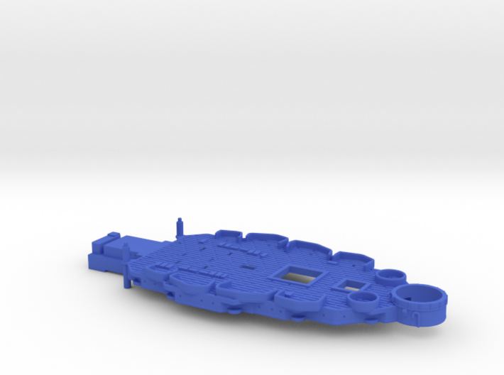 1/700 USS Nevada (1941) Casemate Deck w/out 5''/51 3d printed