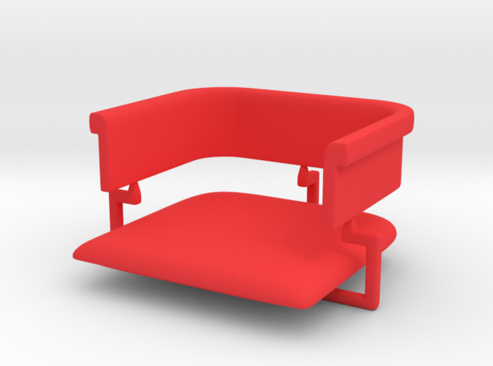 Miniature Luxury Vintage Bar Stool Pads 3d printed